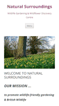 Mobile Screenshot of naturalsurroundings.info